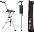 Ta-Da Hiking Pole With Built-In Comfort Seat For Hikers