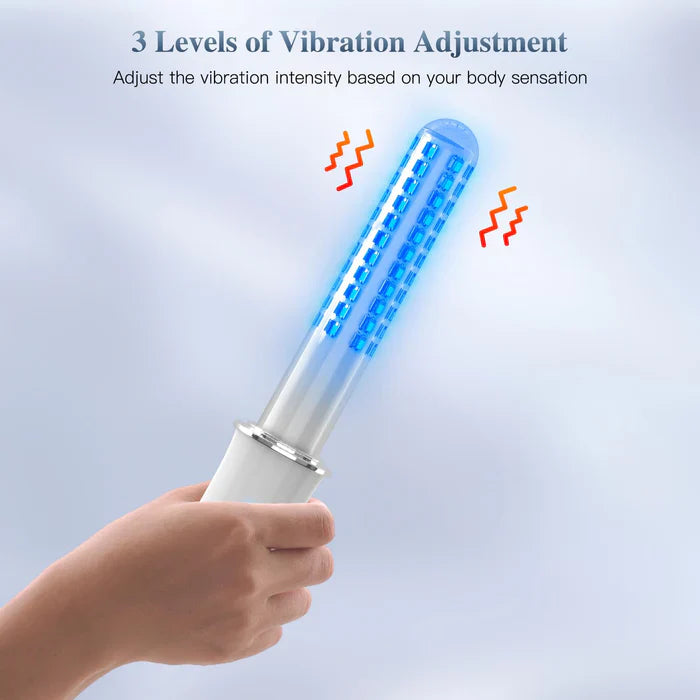Women's Vibration Light Therapy Wand With Smart Timer