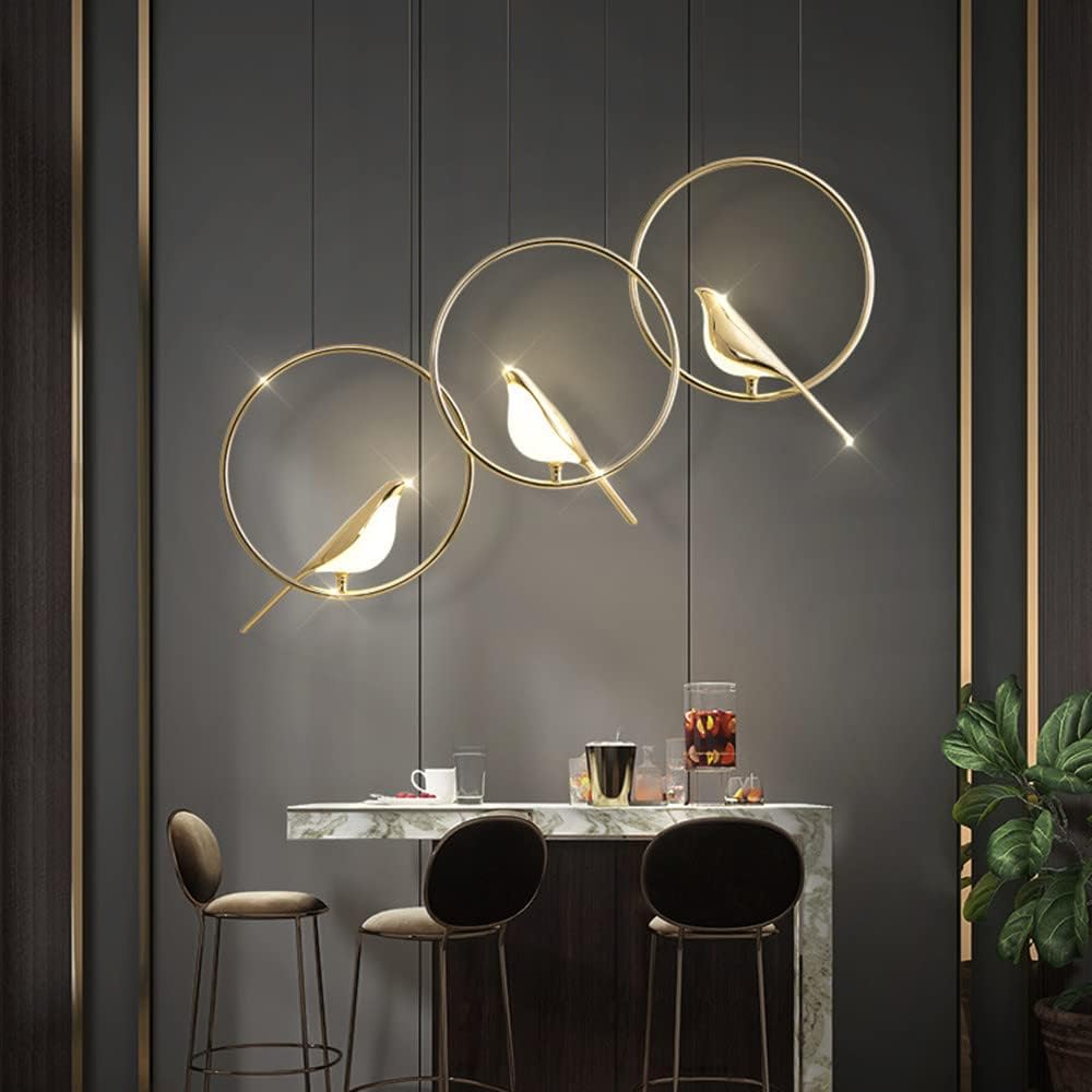 Lámpara colgante LED LumaBird Circle para techos modernos