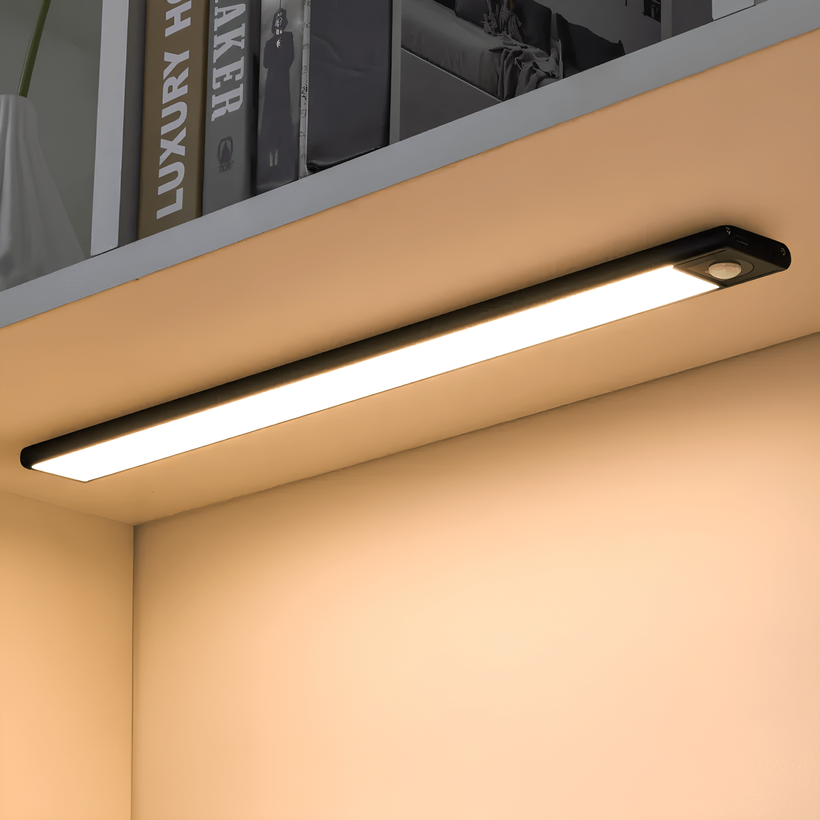 Motion Activated Wireless LED Closet Light For Under Cabinet Use