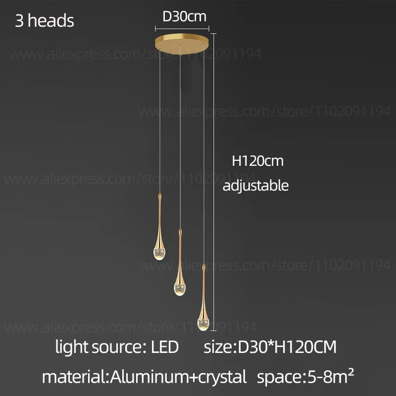 Lampu Hiasan Titisan Emas