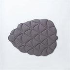 Cool Breathable Dog Mat Leaf Shaped Washable For Pets