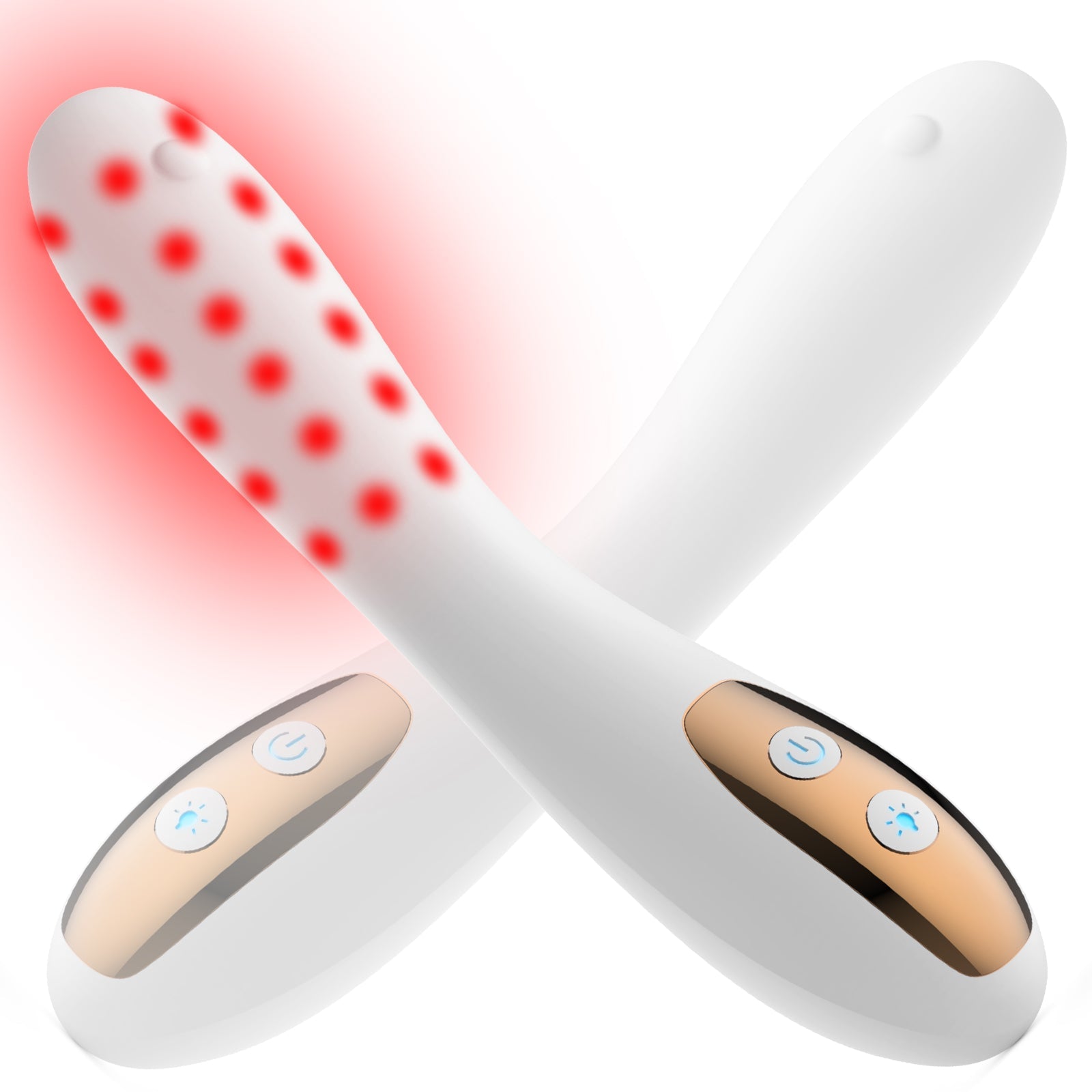 Women's Vibration Light Therapy Wand With Smart Timer