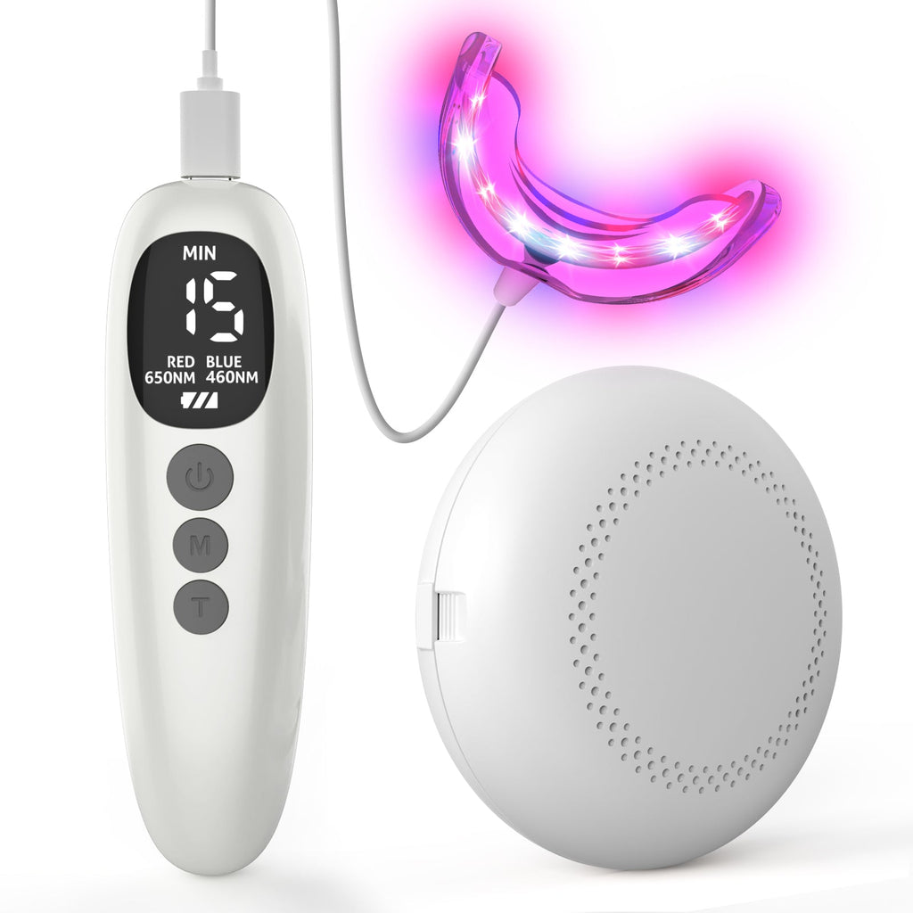 Gum Care Light Device With Red And Blue Spectrum For Daily Oral Wellness