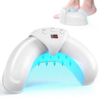 LED Nail Care Device With Blue And Infrared Light For Hands And Feet