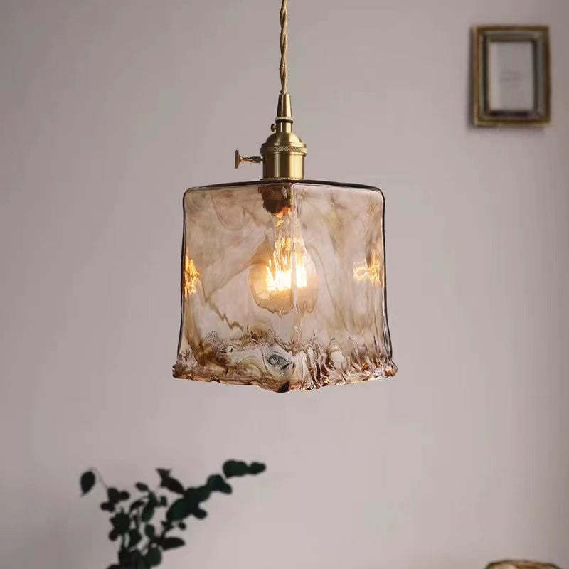 Aurelia Retro LED Loftlampe i Guld Metalarmatur