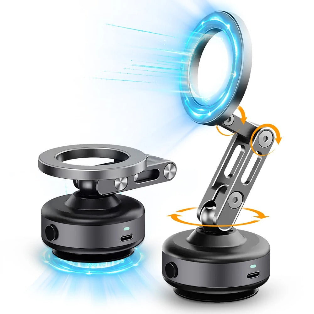 FluxGrip 360° magneettinen auton puhelinteline imukupilla