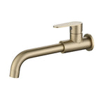 Modern Style Wall Mounted Single Lever Faucet for the Bathroom