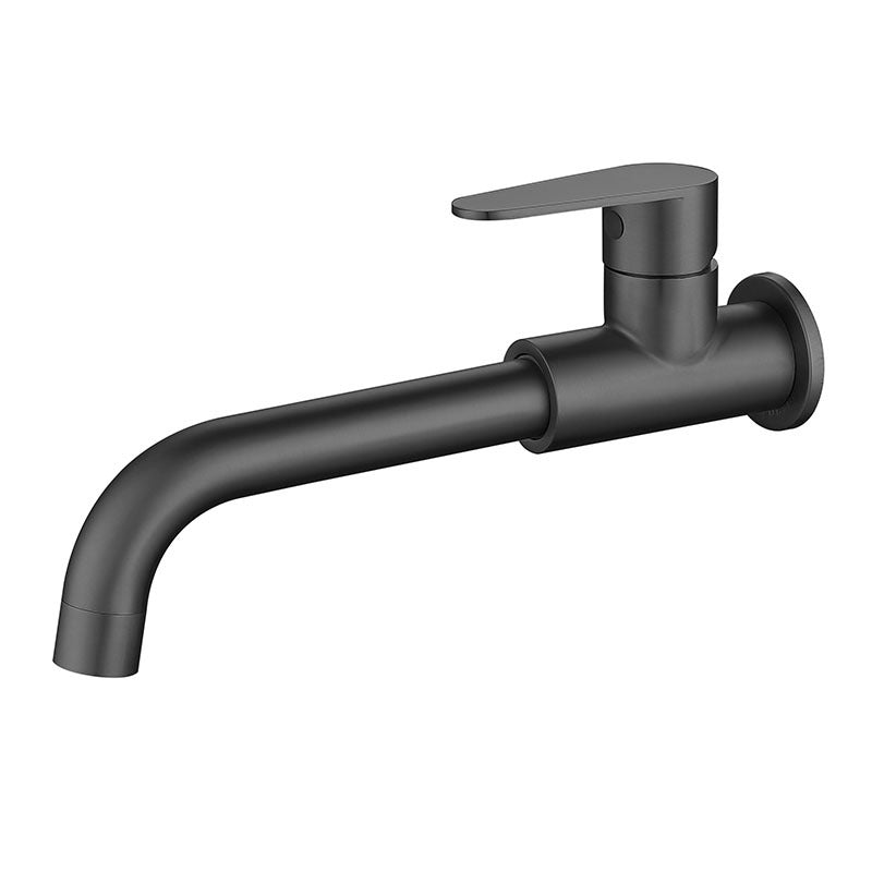 Modern Style Wall Mounted Single Lever Faucet for the Bathroom