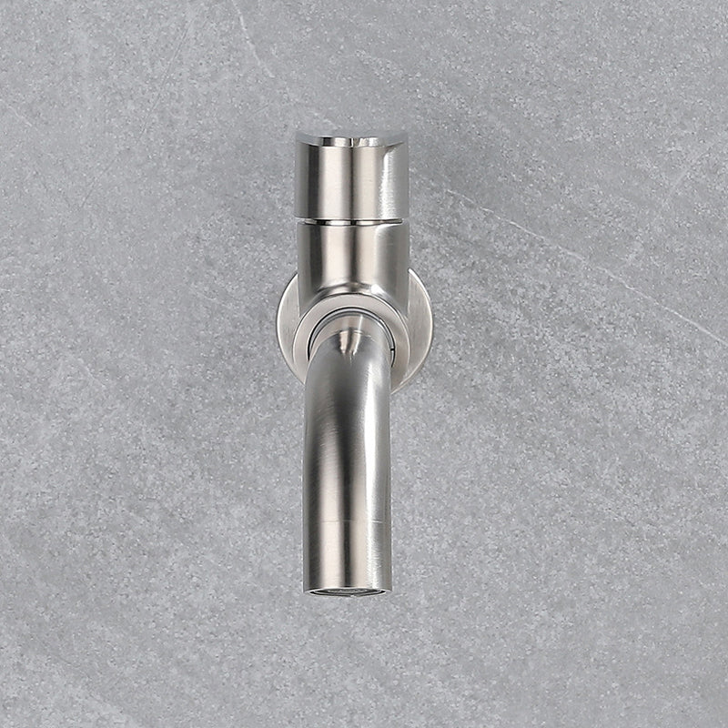 Modern Style Wall Mounted Single Lever Faucet for the Bathroom