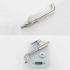 Modern Style Wall Mounted Single Lever Faucet for the Bathroom