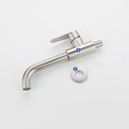 Modern Style Wall Mounted Single Lever Faucet for the Bathroom