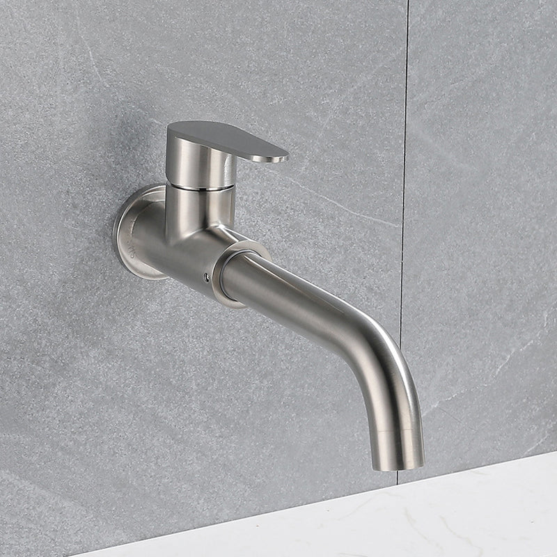 Modern Style Wall Mounted Single Lever Faucet for the Bathroom