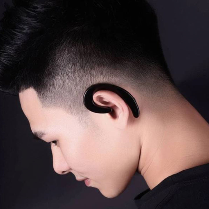 Flux Bluetooth åbne øre-krog hovedtelefoner med støjreduktion