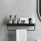Contemporary Bathroom Accessories Hardware Set Aluminum Bathroom Shelf