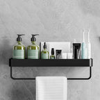 Contemporary Bathroom Accessories Hardware Set Aluminum Bathroom Shelf