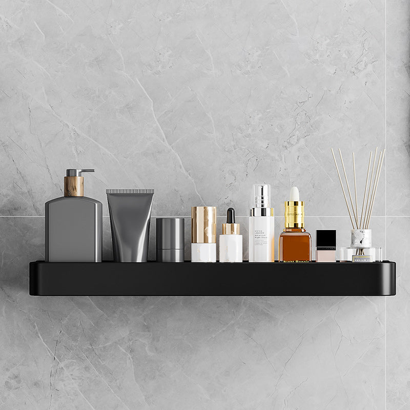 Contemporary Bathroom Accessories Hardware Set Aluminum Bathroom Shelf