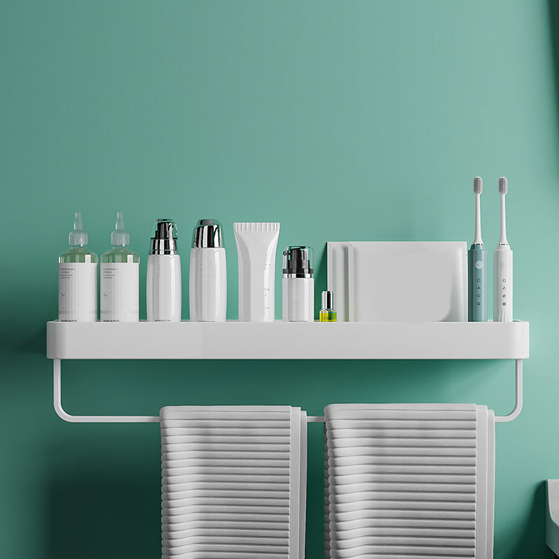 Contemporary Bathroom Accessories Hardware Set Aluminum Bathroom Shelf