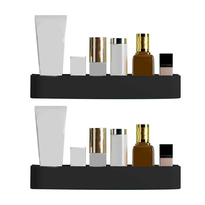 Contemporary Bathroom Accessories Hardware Set Aluminum Bathroom Shelf