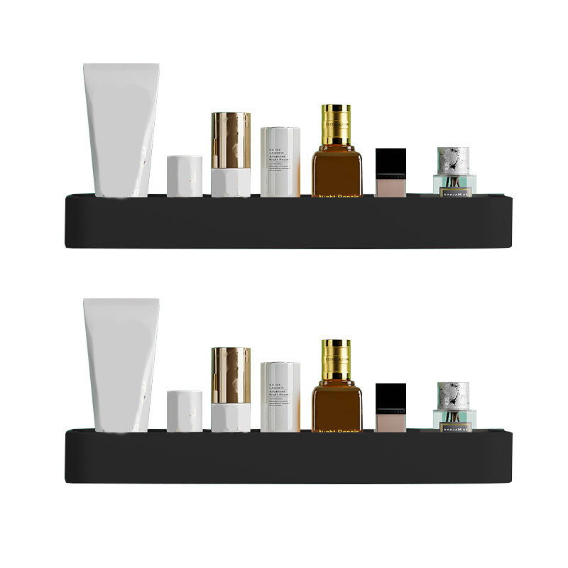 Contemporary Bathroom Accessories Hardware Set Aluminum Bathroom Shelf