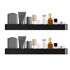 Contemporary Bathroom Accessories Hardware Set Aluminum Bathroom Shelf
