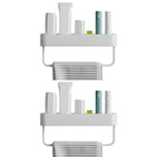 Contemporary Bathroom Accessories Hardware Set Aluminum Bathroom Shelf