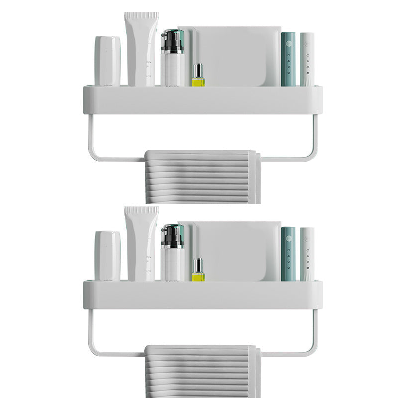 Contemporary Bathroom Accessories Hardware Set Aluminum Bathroom Shelf