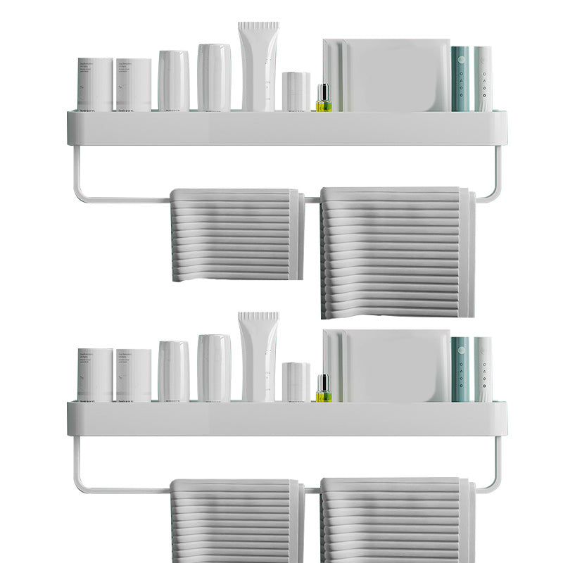 Contemporary Bathroom Accessories Hardware Set Aluminum Bathroom Shelf