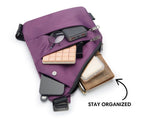 Anti-Theft Travel Bag – Hidden Zippers and Front-Facing Security