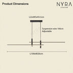 וולארו | מנורת תלייה עם שתי נורות