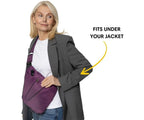 Anti-Theft Travel Bag – Hidden Zippers and Front-Facing Security