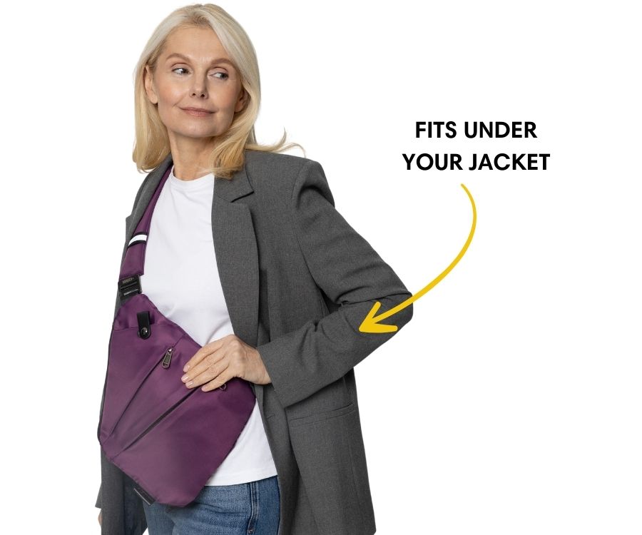 Anti-Theft Travel Bag – Hidden Zippers and Front-Facing Security