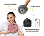 Memory Foam Travel Neck Pillow for Long Flights, Road Trips and Everyday Commutes