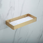 Polished Brass Bathroom Accessory Set Marble Bathroom Hardware