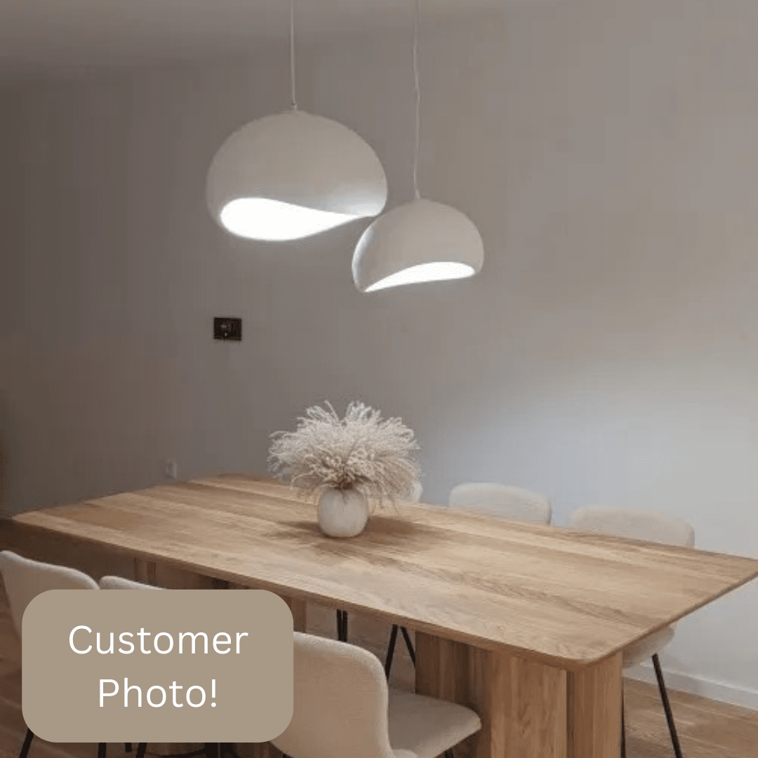 AstraLume Wasabi Boho Lux Harpiks Vedhæng Lys Lysekrone