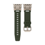 Meron Titanium-Head Silicone Band for Apple Watch | Petprovac