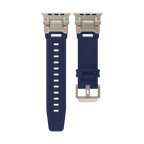 Meron Titanium-Head Silicone Band for Apple Watch | Petprovac