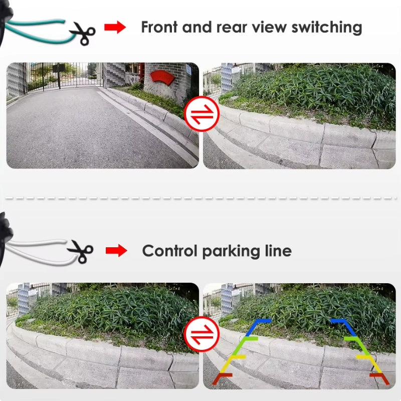 Full HD vezeték nélküli tolatókamera teherautókhoz és lóboxokhoz