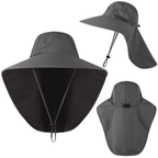 Breathable Fishing Hat With Wide Brim And Sun Protection