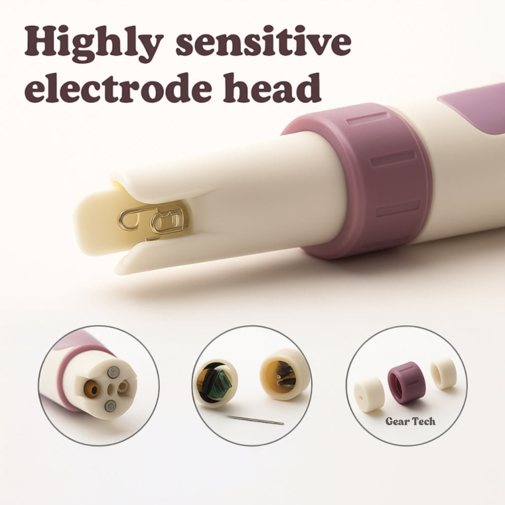 Tester digital AquaSense 7-în-1 pentru piscină, pentru pH și clor