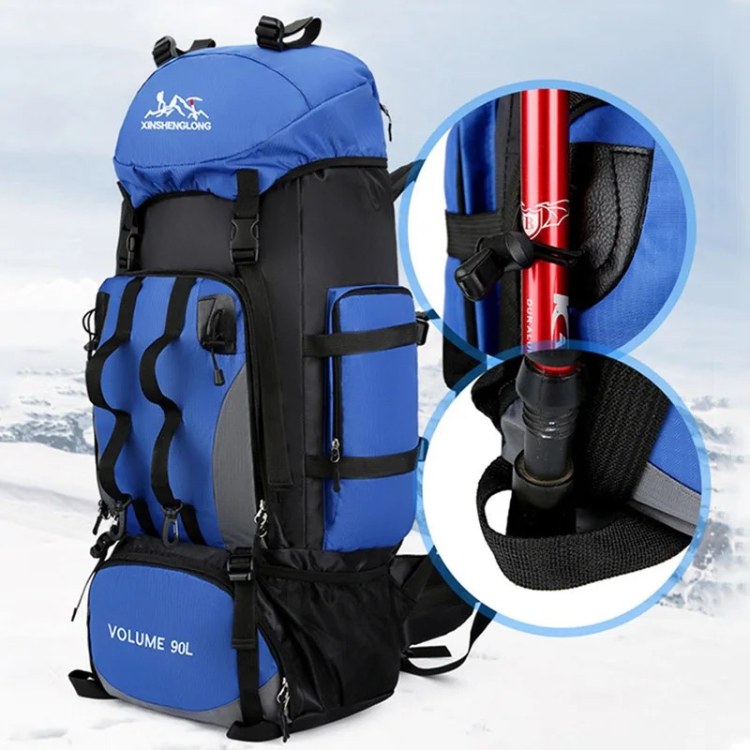TrekLine Ultralight 90L Wasserdichter Wanderrucksack-Serie