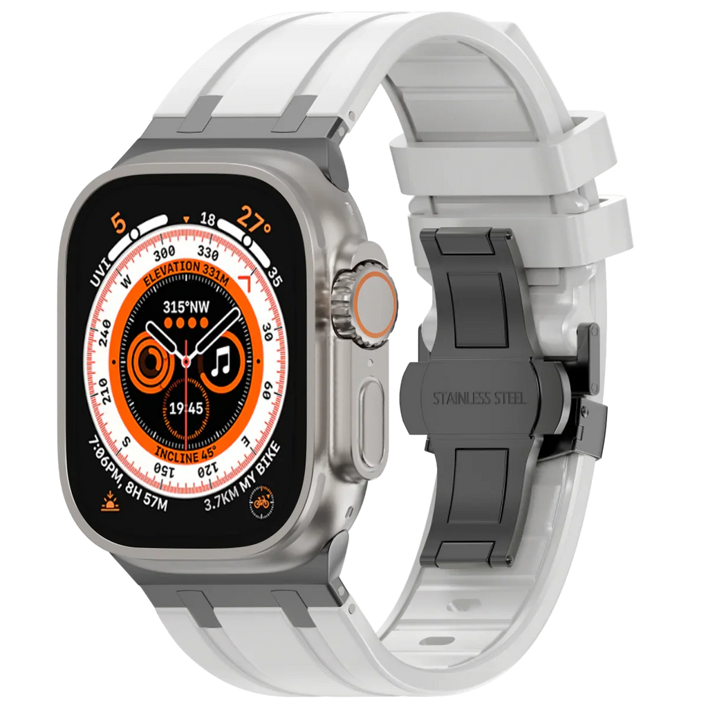 Vellora silikonový pásek s motýlkovou sponou pro Apple Watch | Petprovac