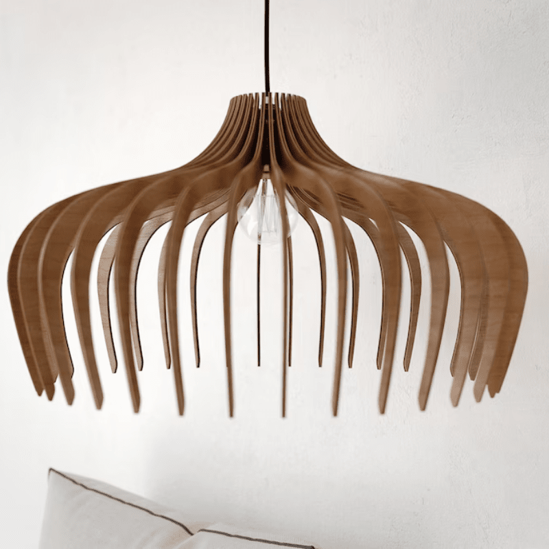 Rowan | Holz-Kronleuchter