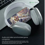 Fon Kepala Bluetooth Solara Pro, Pembatalan Bunyi, 40 Jam