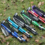 Kirrea Justerbar Sammenklappelig Aluminium Vandrestav til Vandring