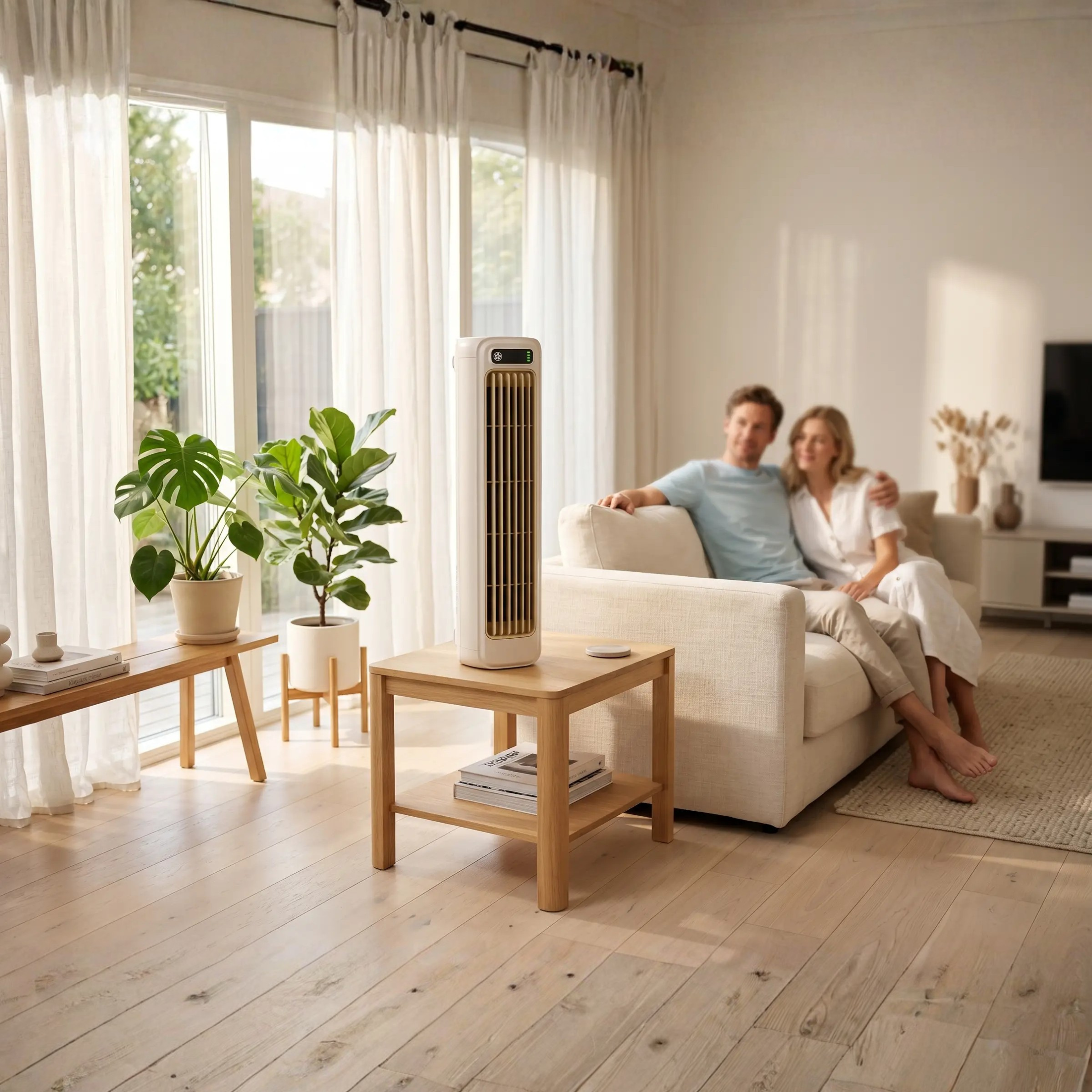 AirWave – Portable Rechargeable Air Conditioner with 12-Hour Battery Life