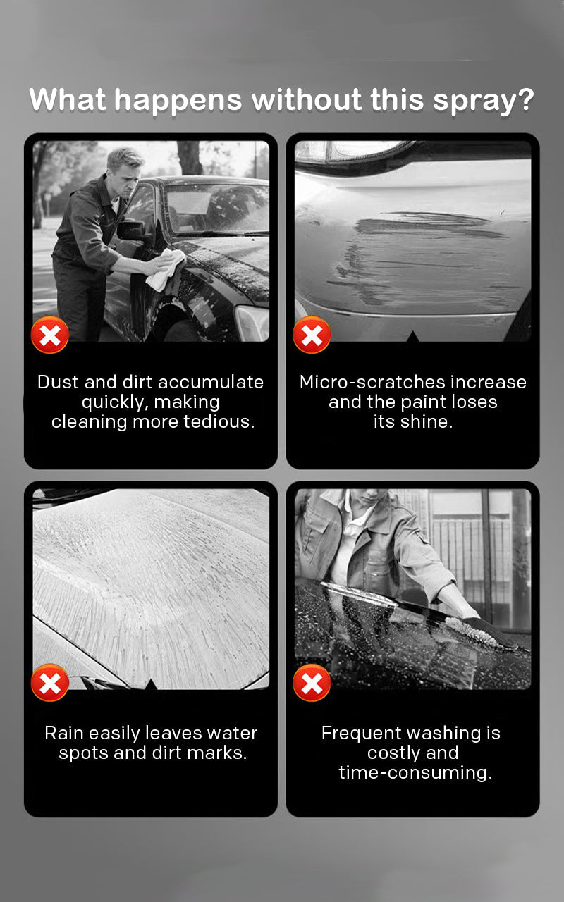 Car coating spray