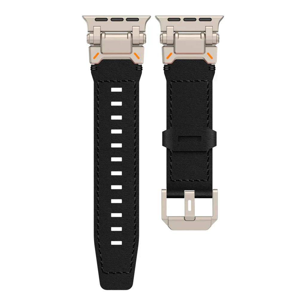 Kenvor Leather Strap with Titanium Connector for Apple Watch | Petprovac
