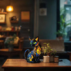 Lumikat Handmade Glowing Cat Lamp – Ambient Lighting and Gift
