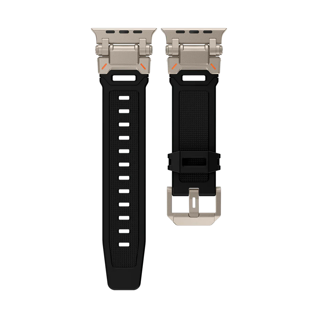 Meron Titanium-Head Silicone Band for Apple Watch | Petprovac